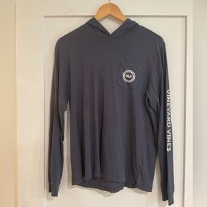 Vineyard Vines Youth Vintage Whale Long-Sleeve Hoodie Tee